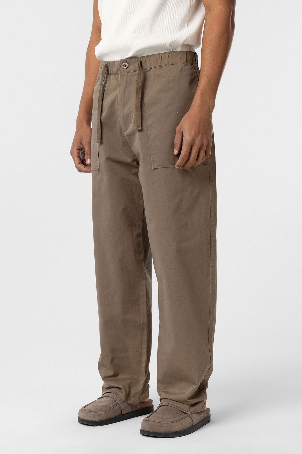 Baggy Fit Gabardin Pantolon