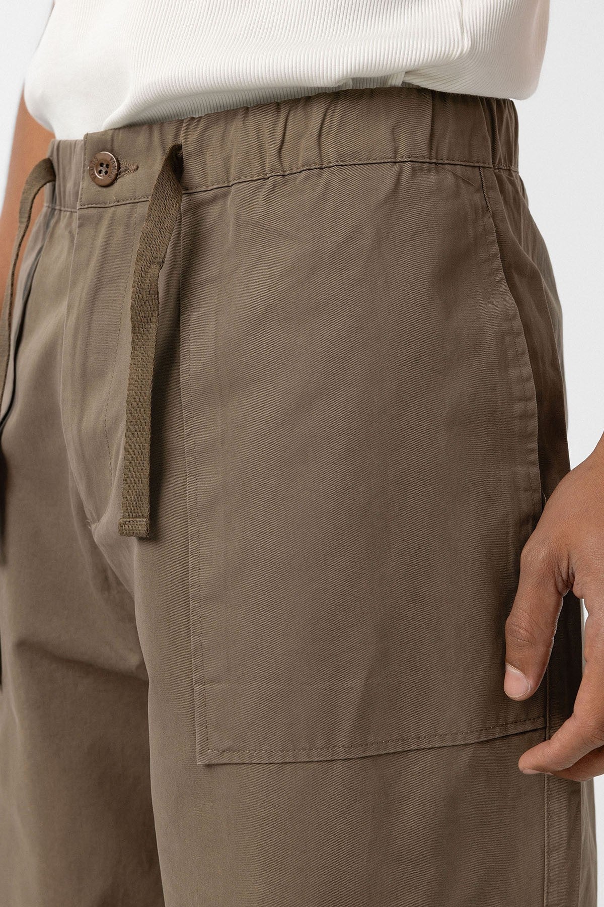 Baggy Fit Gabardin Pantolon
