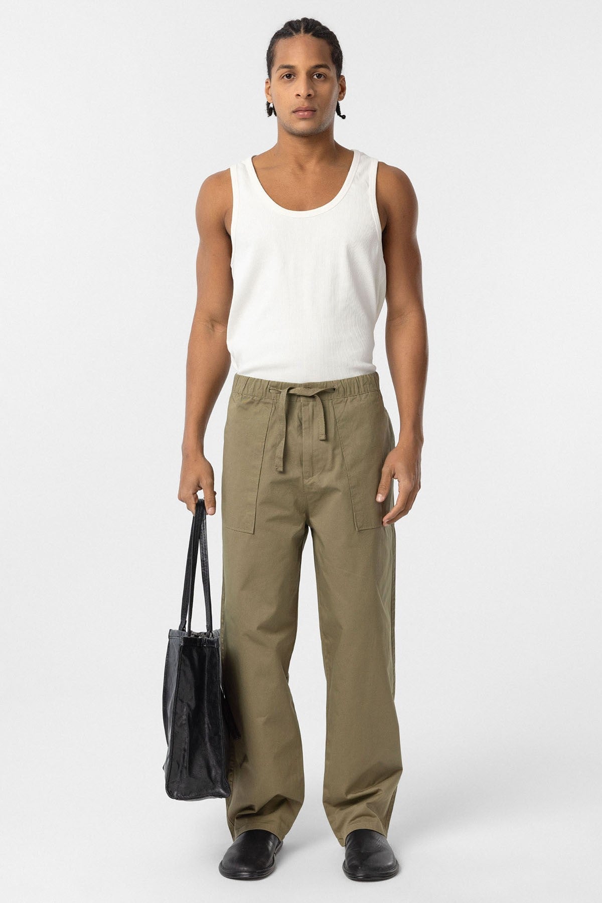Baggy Fit Gabardin Pantolon