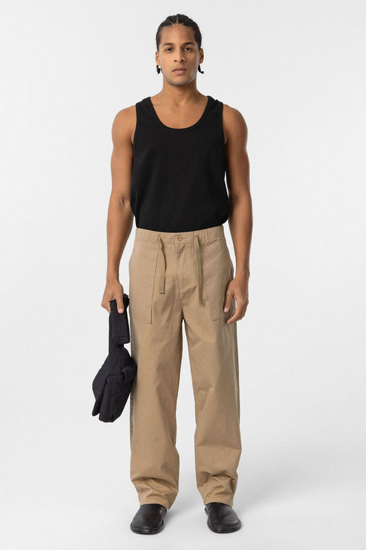 Baggy Fit Gabardin Pantolon