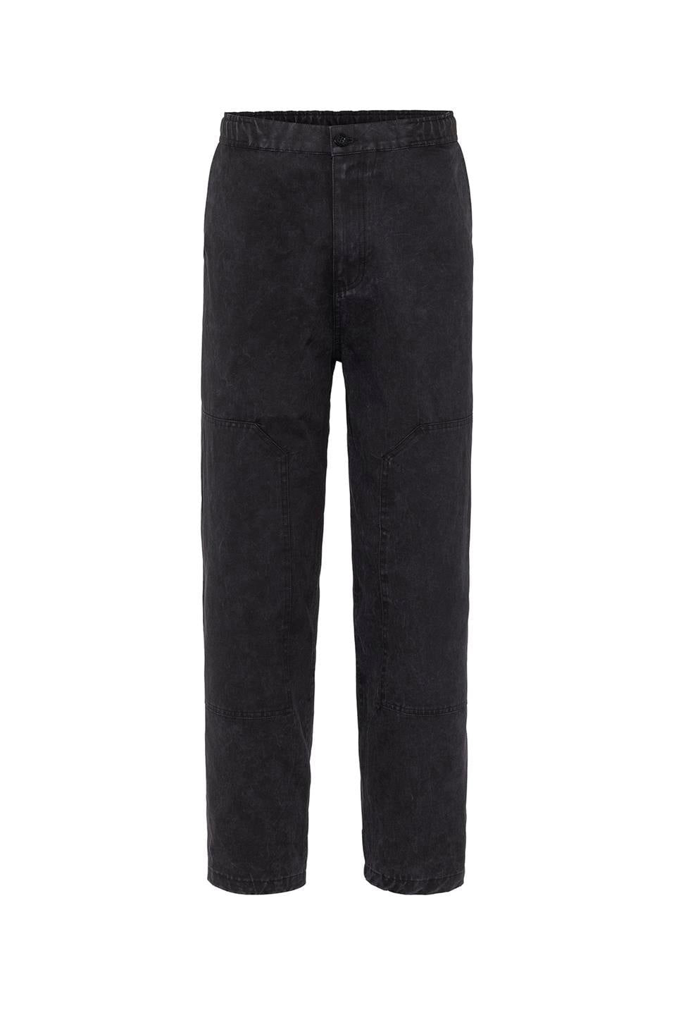Yıkamalı Baggy Gabardin Pantolon