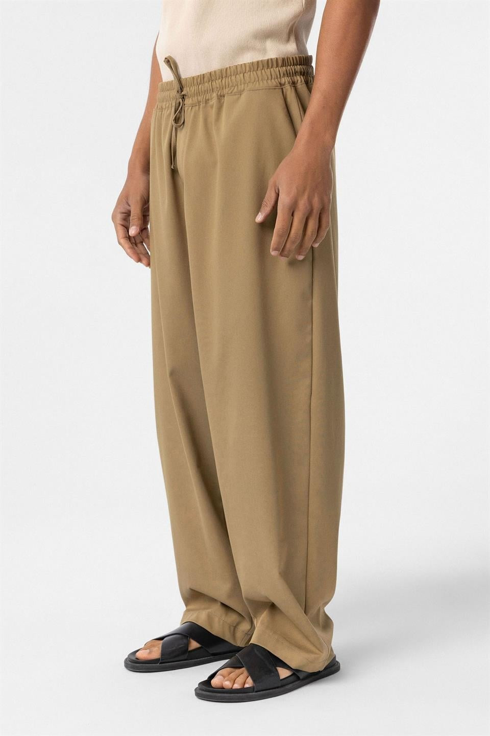 Bel Lastikli Baggy Pantolon