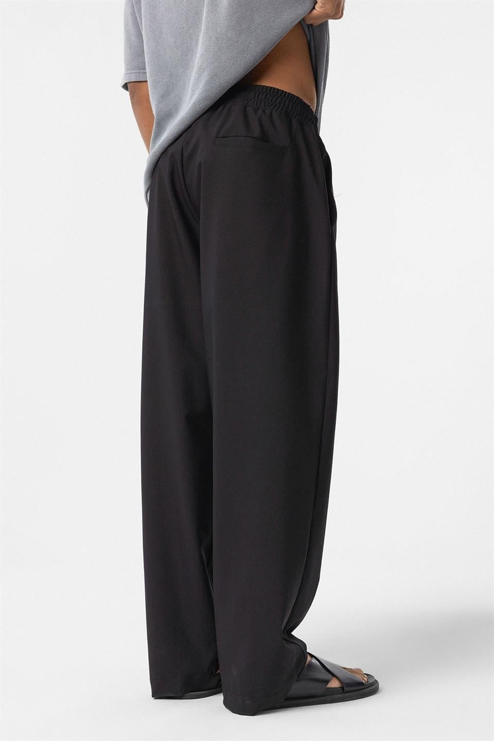 Bel Lastikli Baggy Pantolon