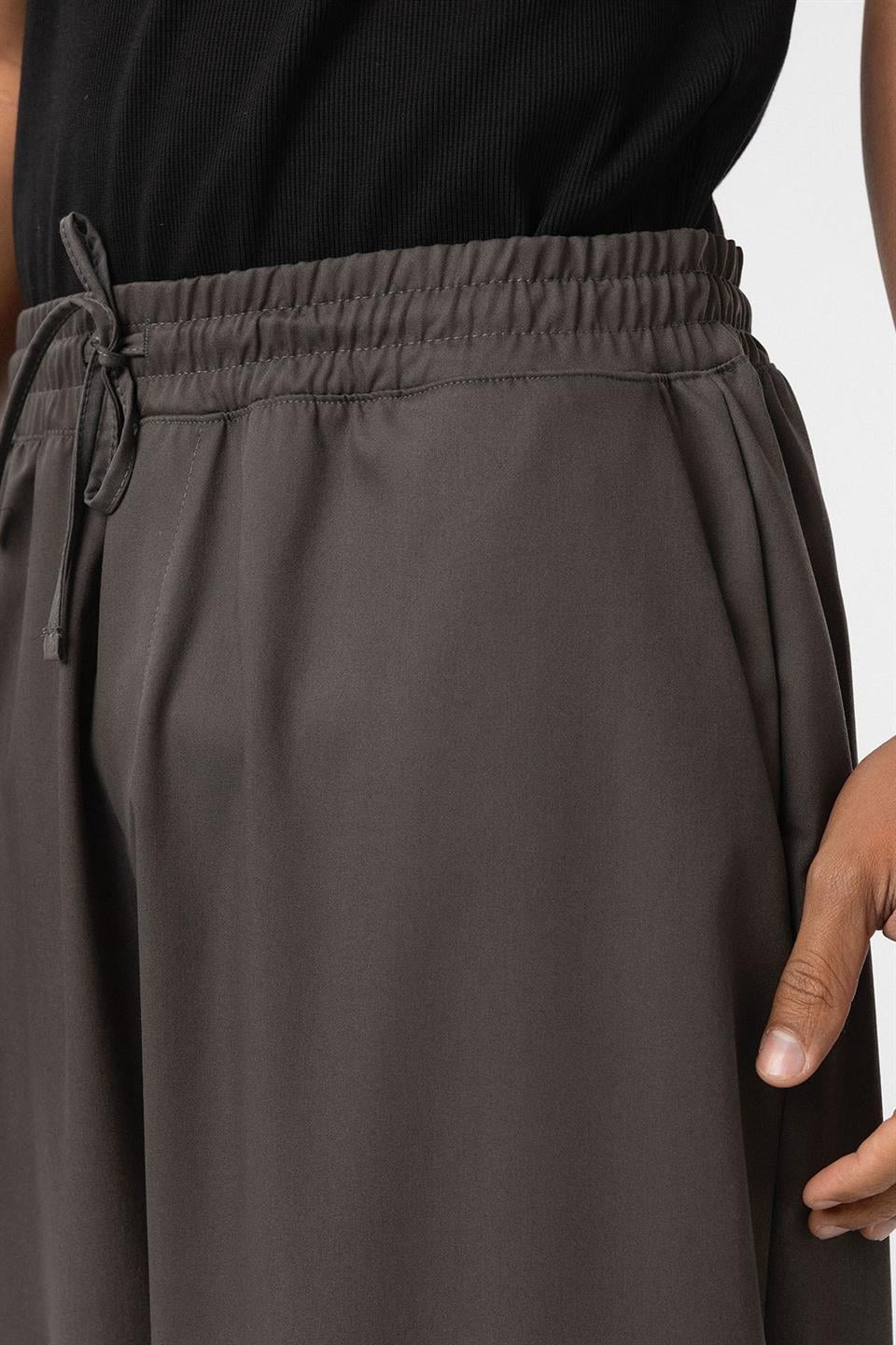 Bel Lastikli Baggy Pantolon