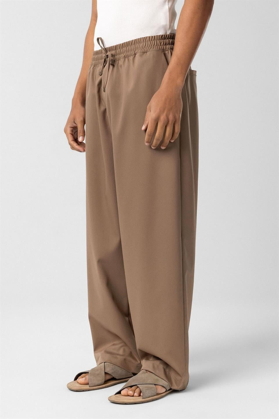 Bel Lastikli Baggy Pantolon