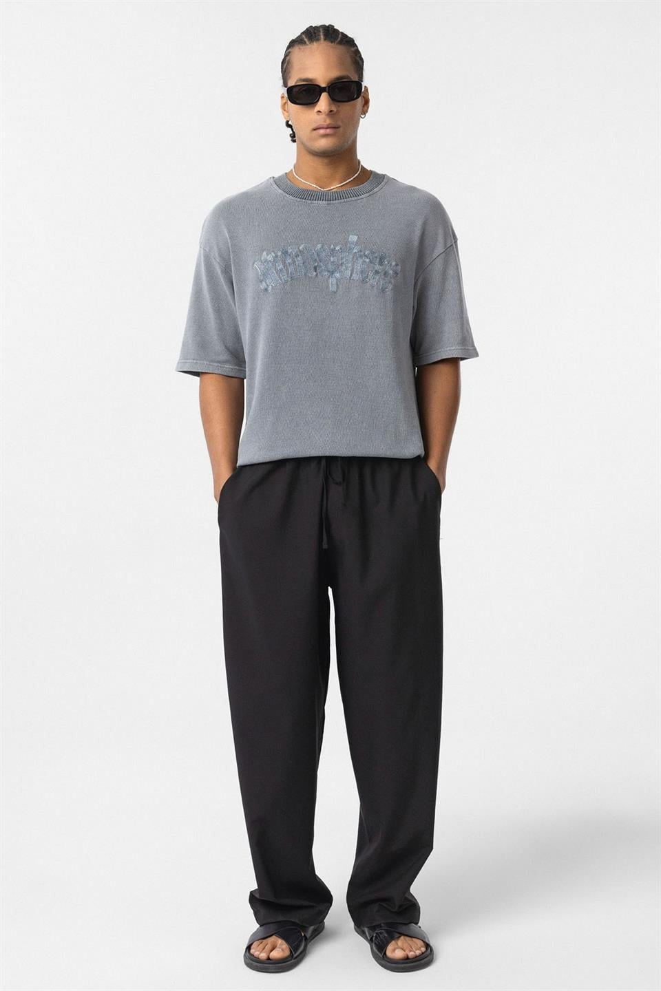 Bel Lastikli Baggy Pantolon