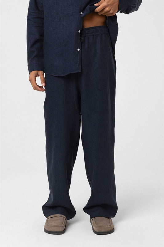 Baggy Keten Pantolon