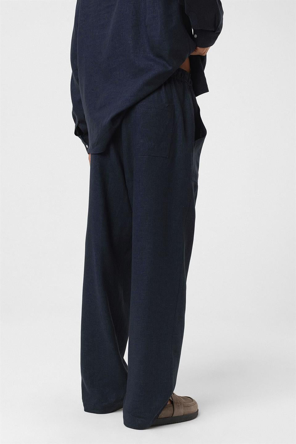 Baggy Keten Pantolon