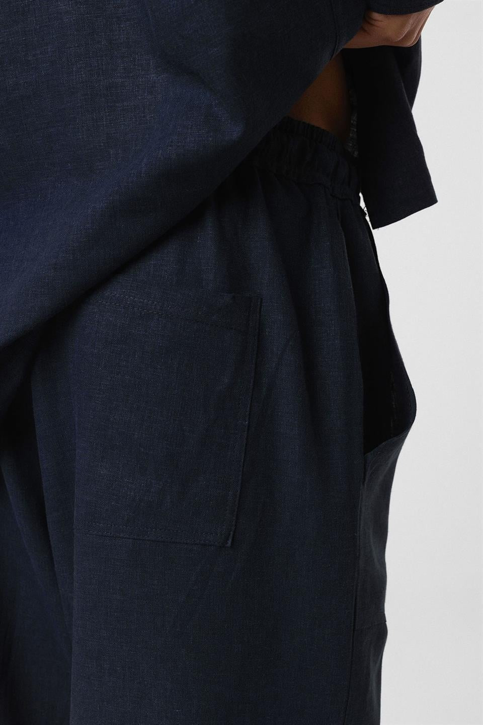 Baggy Keten Pantolon