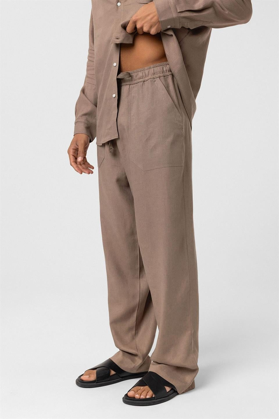Baggy Keten Pantolon