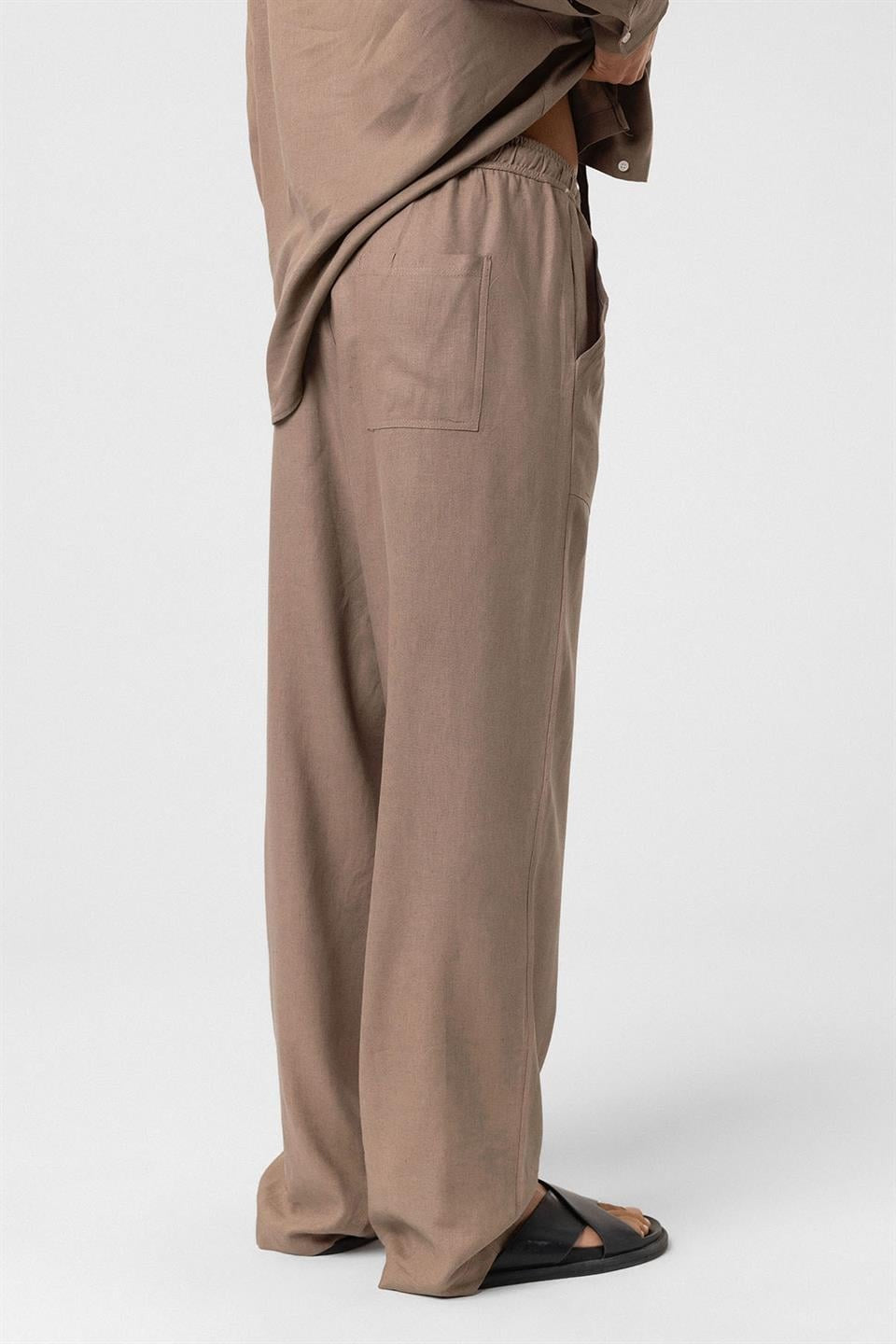 Baggy Keten Pantolon