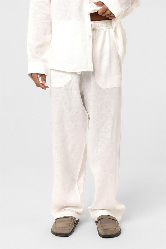 Baggy Keten Pantolon
