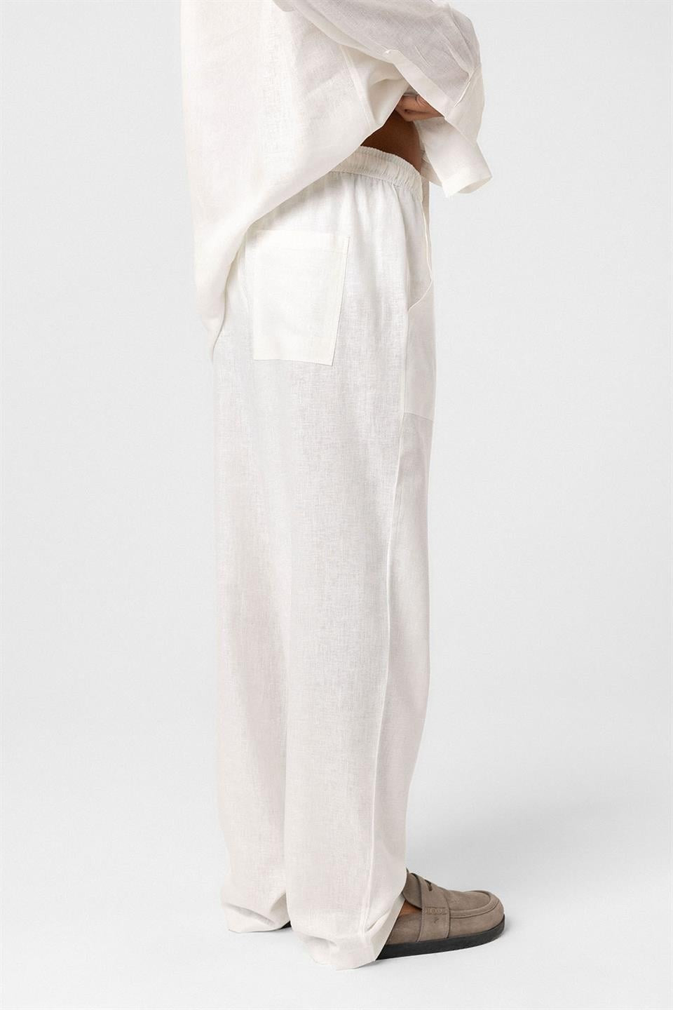 Baggy Keten Pantolon