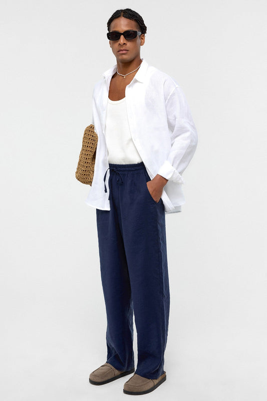 Baggy Fit Modal Kumaş Pantolon