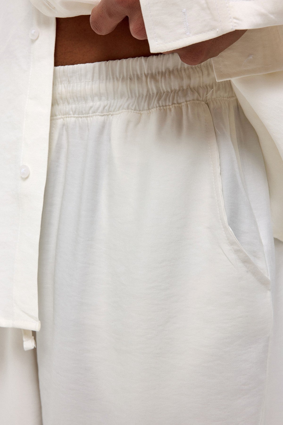 Baggy Fit Modal Kumaş Pantolon