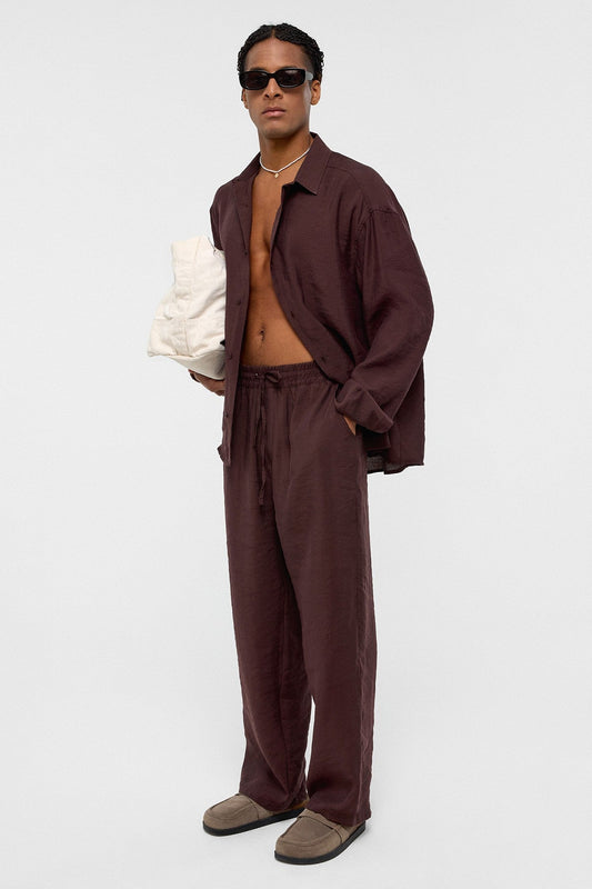 Baggy Fit Modal Kumaş Pantolon