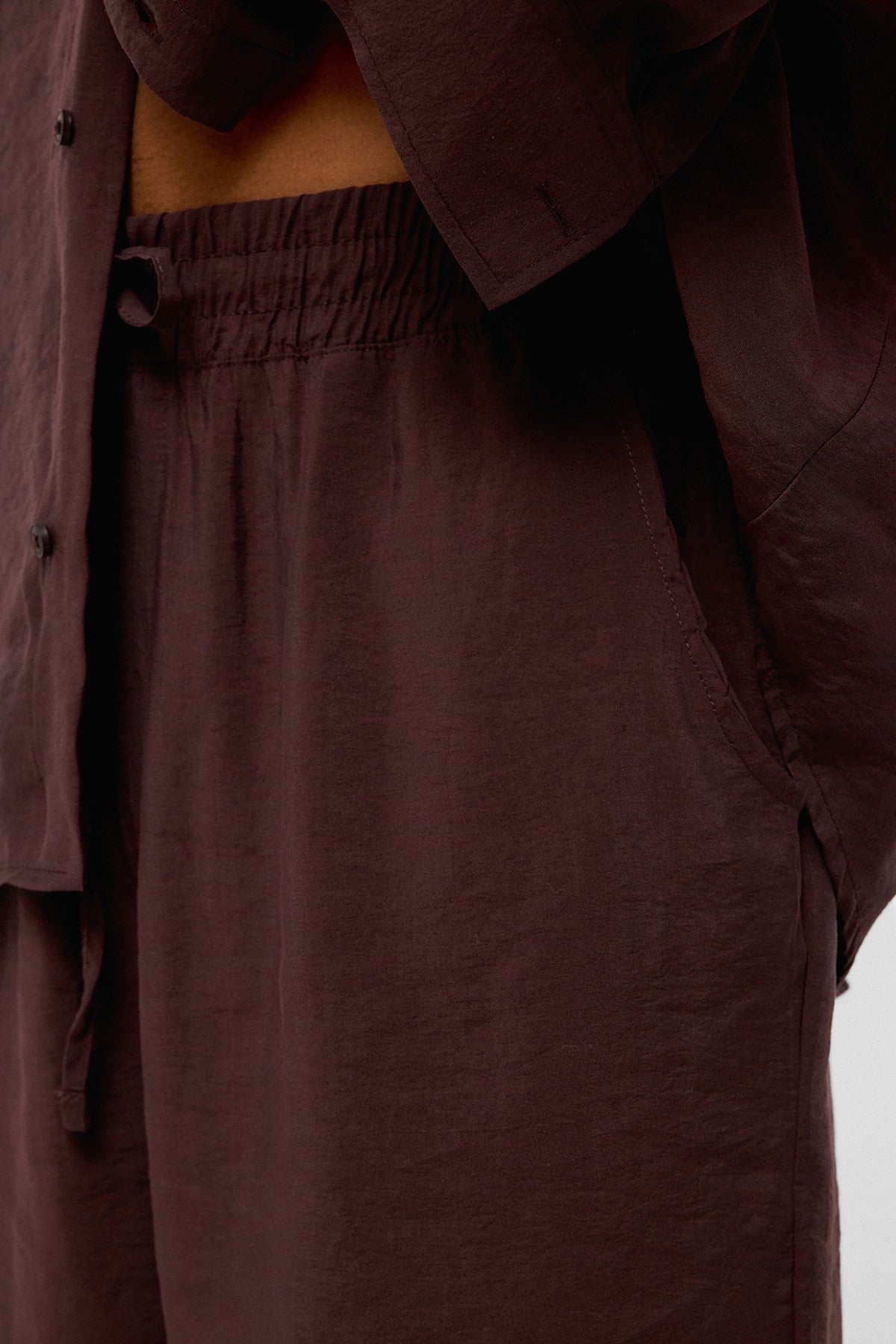 Baggy Fit Modal Kumaş Pantolon