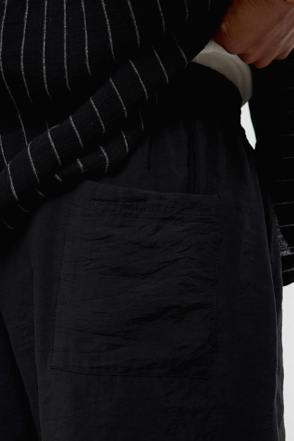 Oversize Modal Kumaş Bermuda Şort