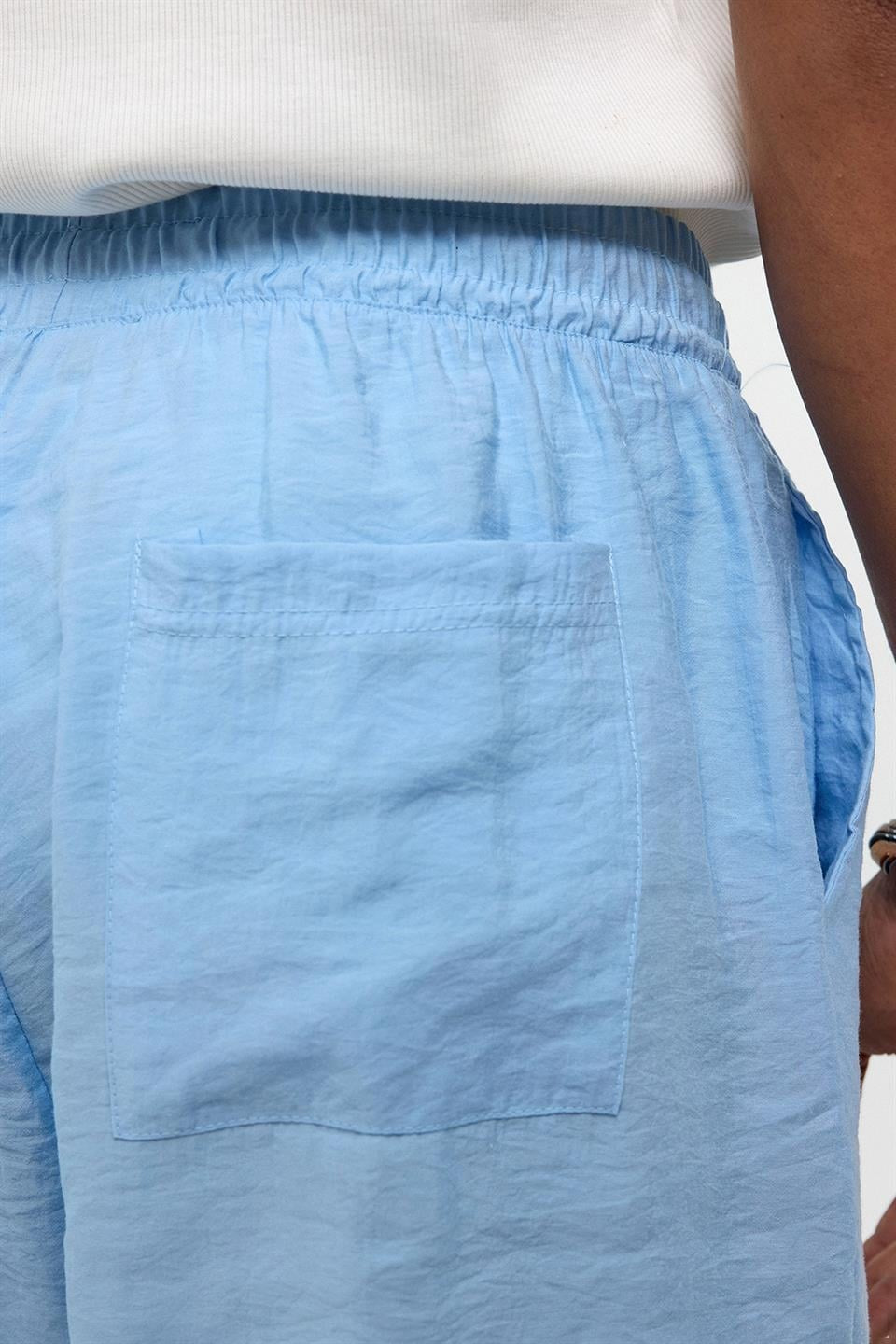 Oversize Modal Kumaş Bermuda Şort