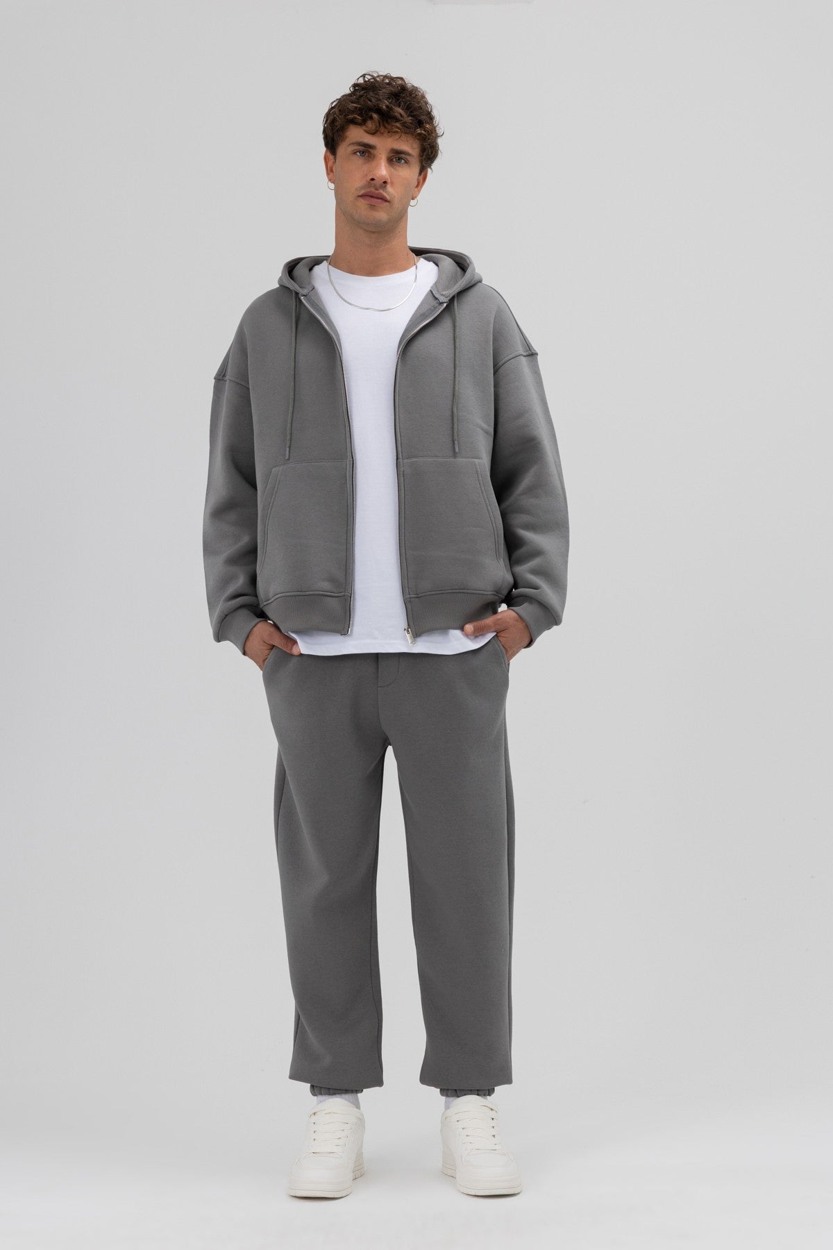Basic Paça Lastikli Eşofman Alt