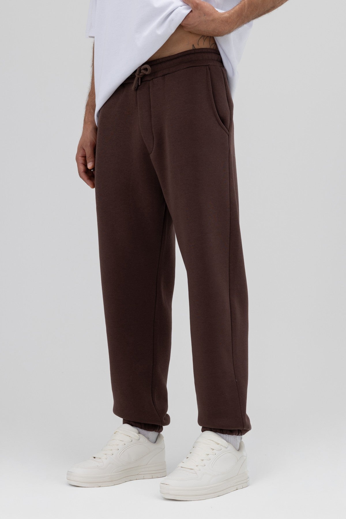 Basic Paça Lastikli Eşofman Alt