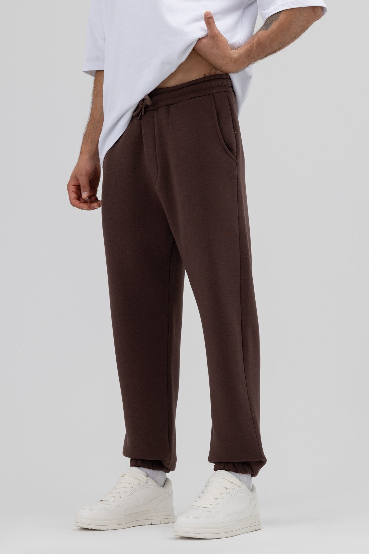 Basic Paça Lastikli Eşofman Alt