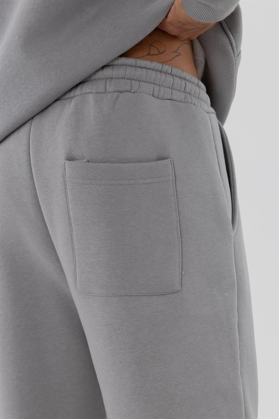 Basic Paça Lastikli Eşofman Alt