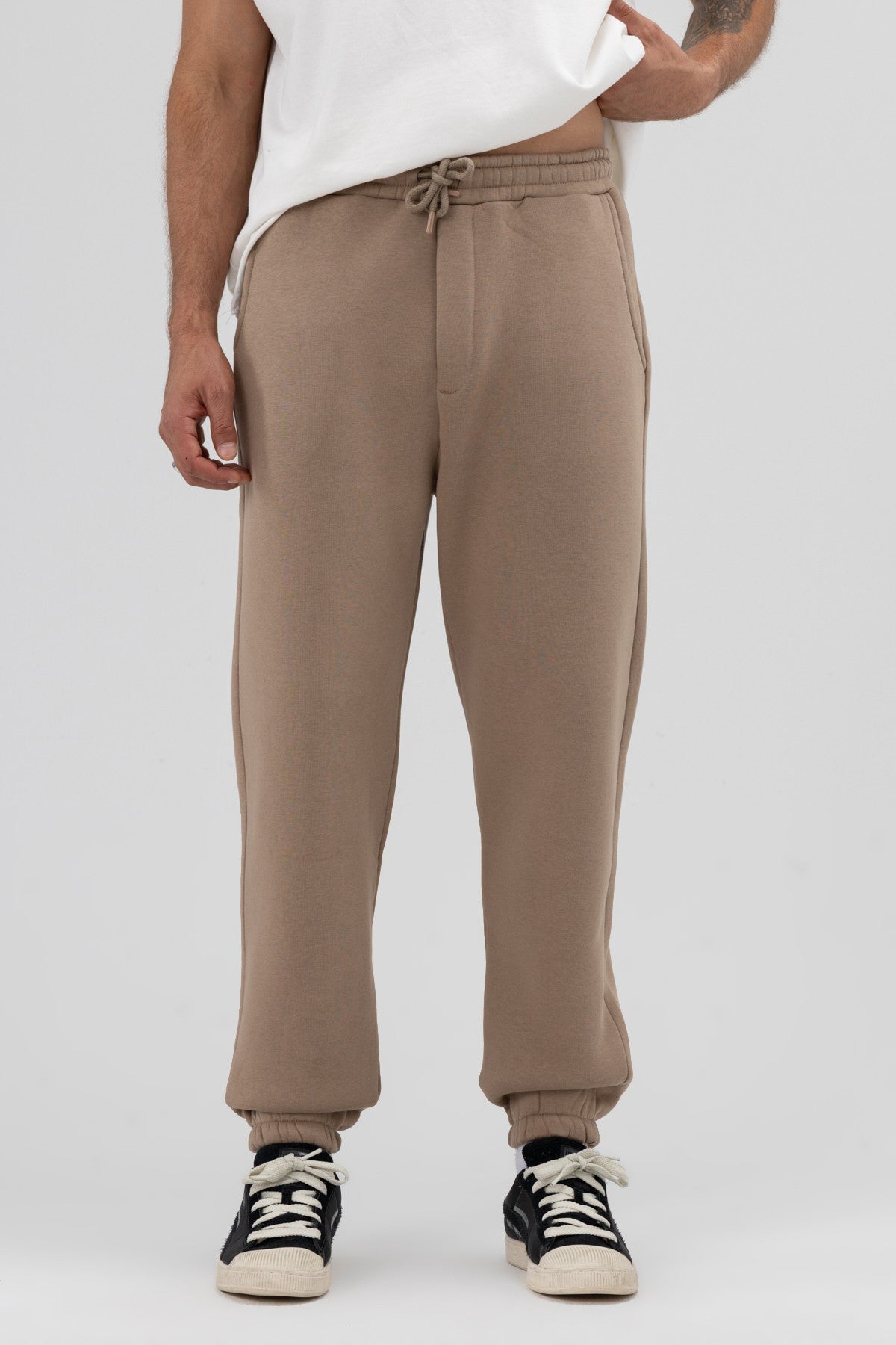 Basic Paça Lastikli Eşofman Alt