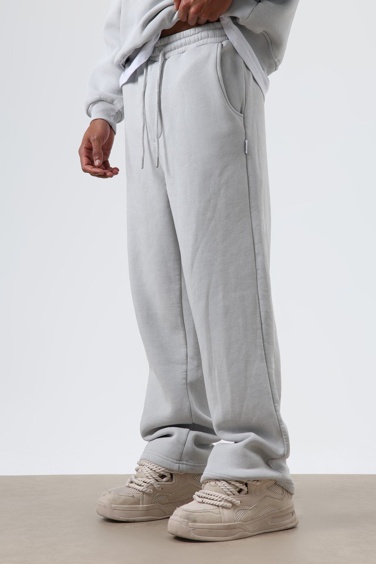Yıkamalı Baggy Eşofman Alt