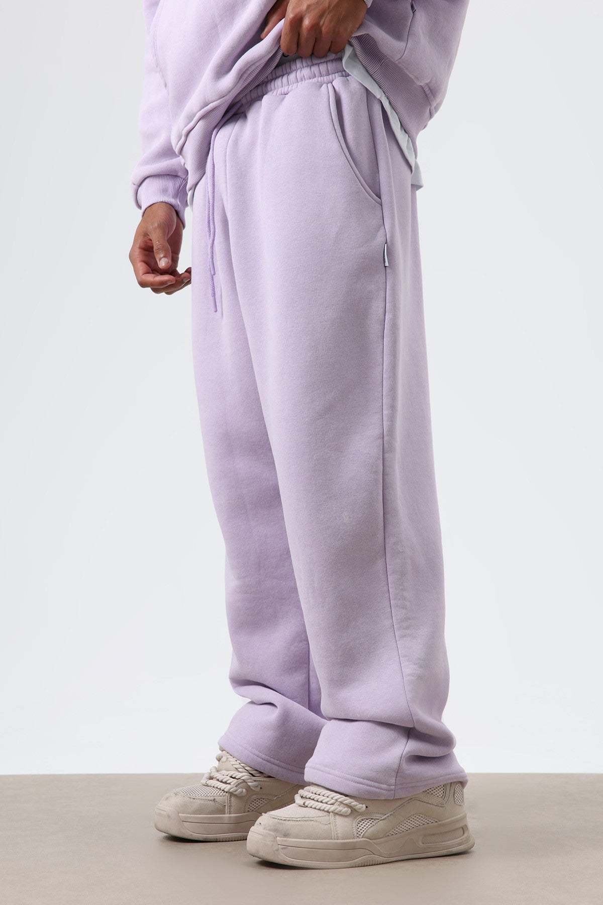 Yıkamalı Baggy Eşofman Alt