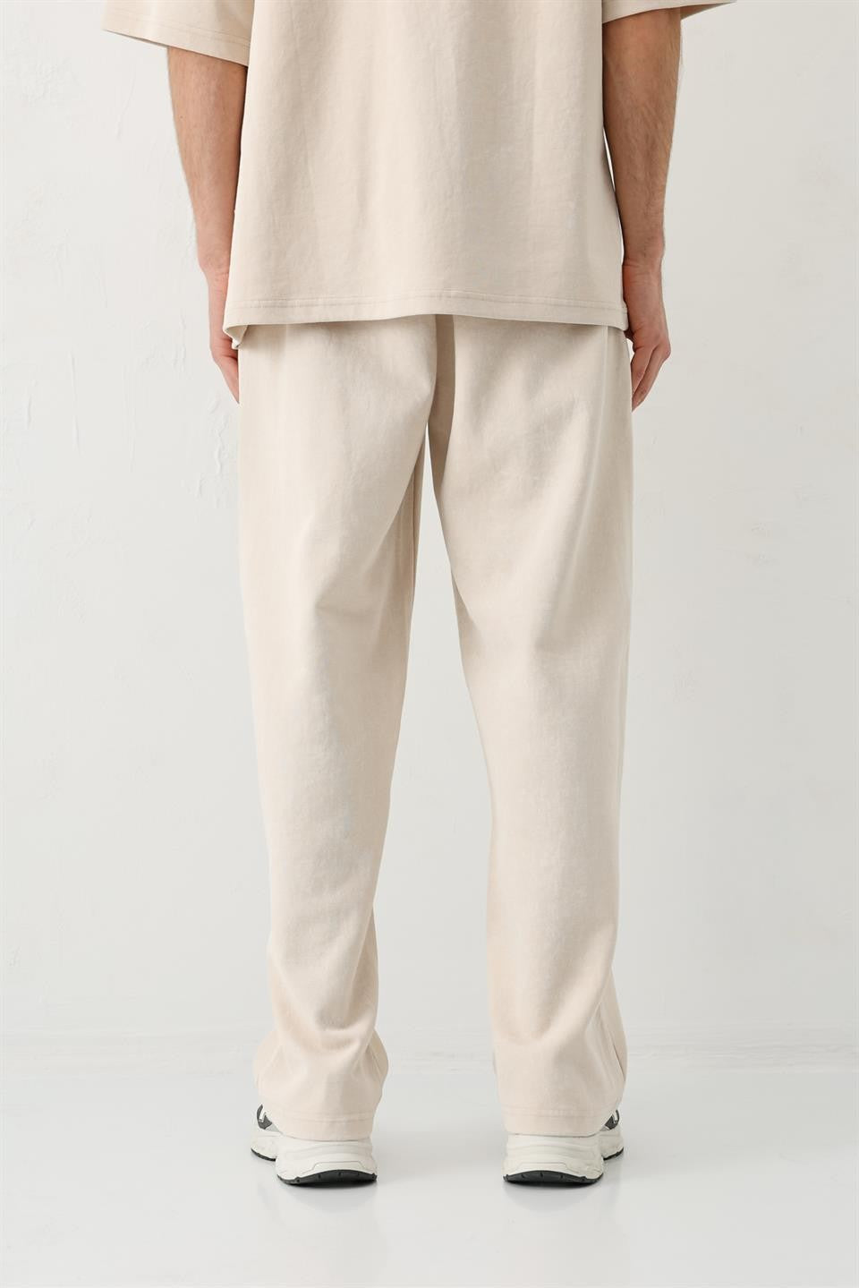 Baggy Fit Yıkamalı Eşofman Alt