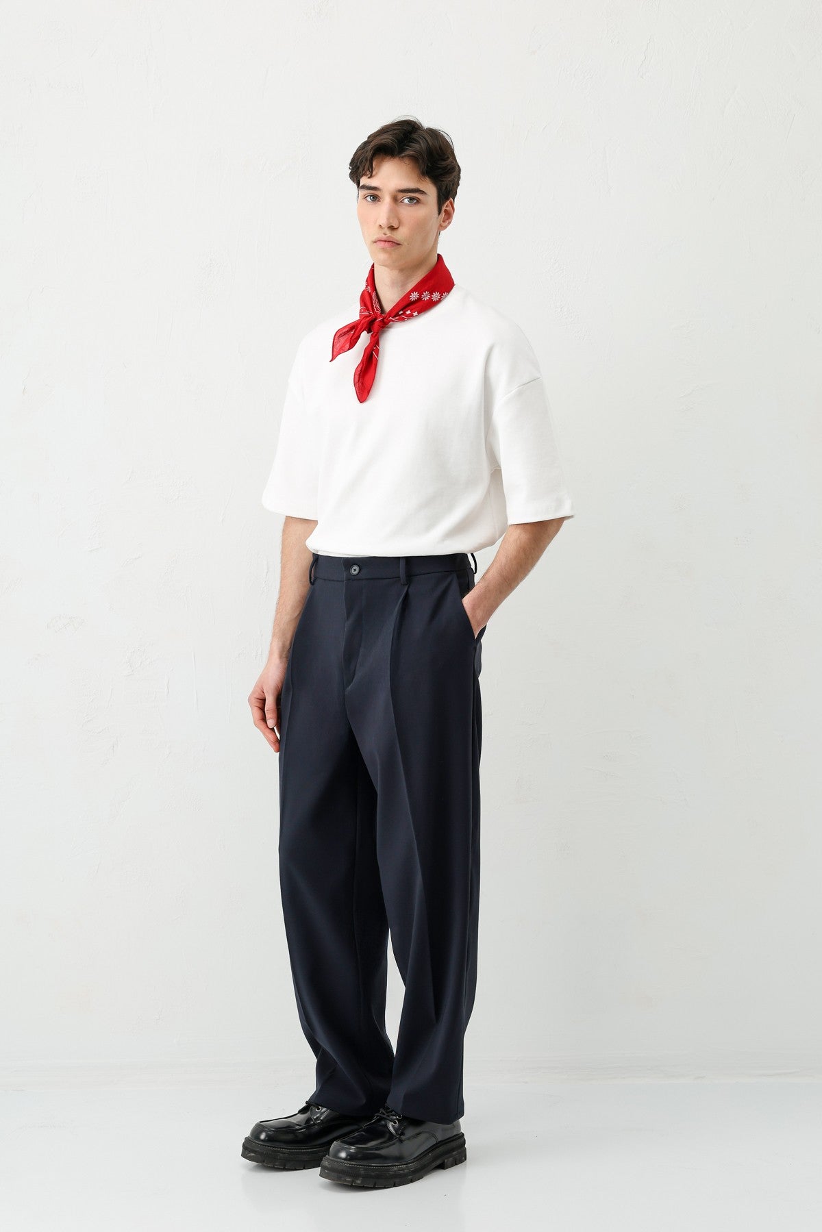 Baggy Fit Pilili Pantolon