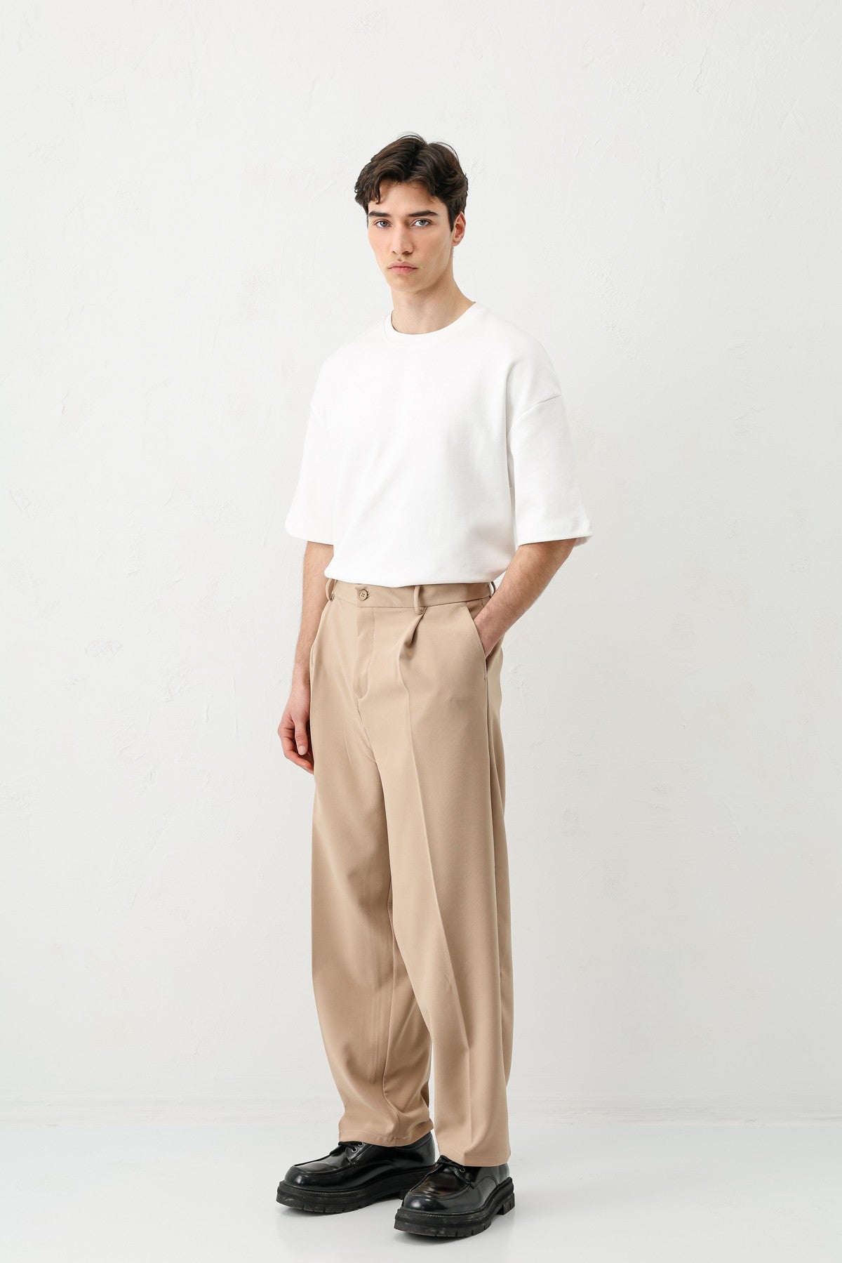 Baggy Fit Pilili Pantolon