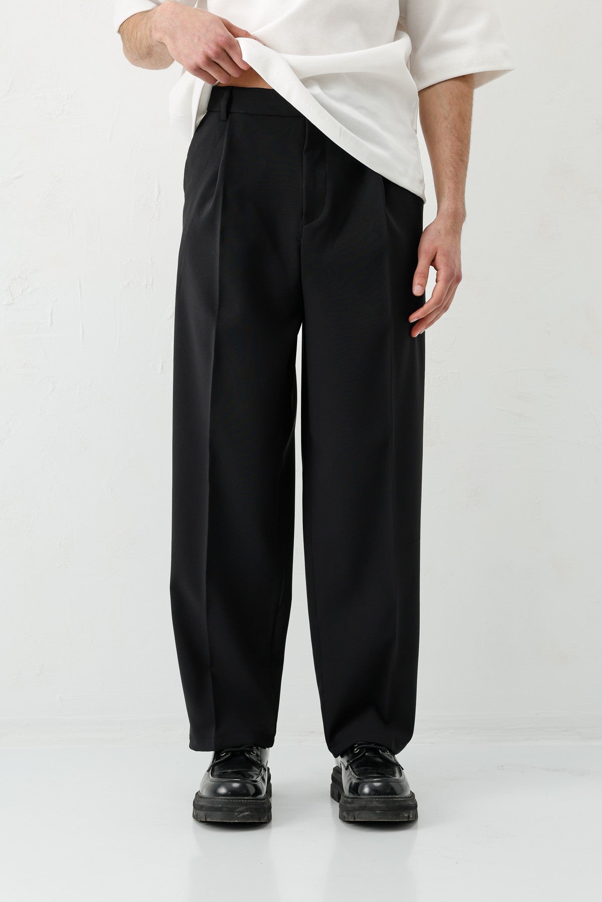 Baggy Fit Pilili Pantolon