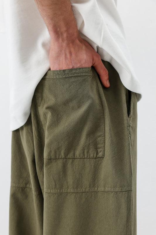 Super Baggy Fit Keten Pantolon