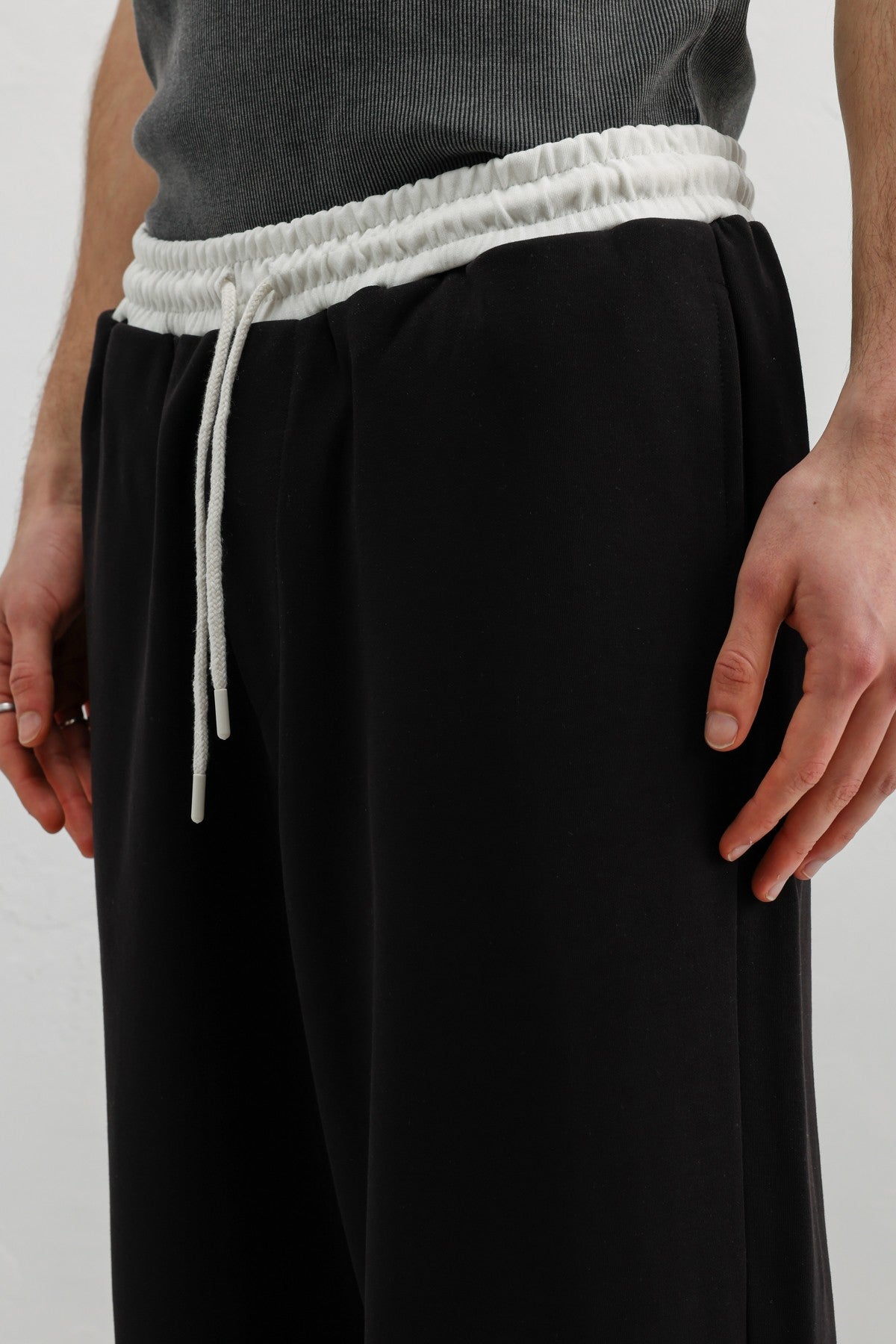Baggy Fit Eşofman Alt V80-41
