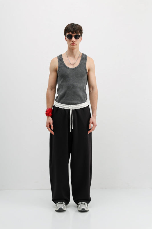 Baggy Fit Eşofman Alt V80-41