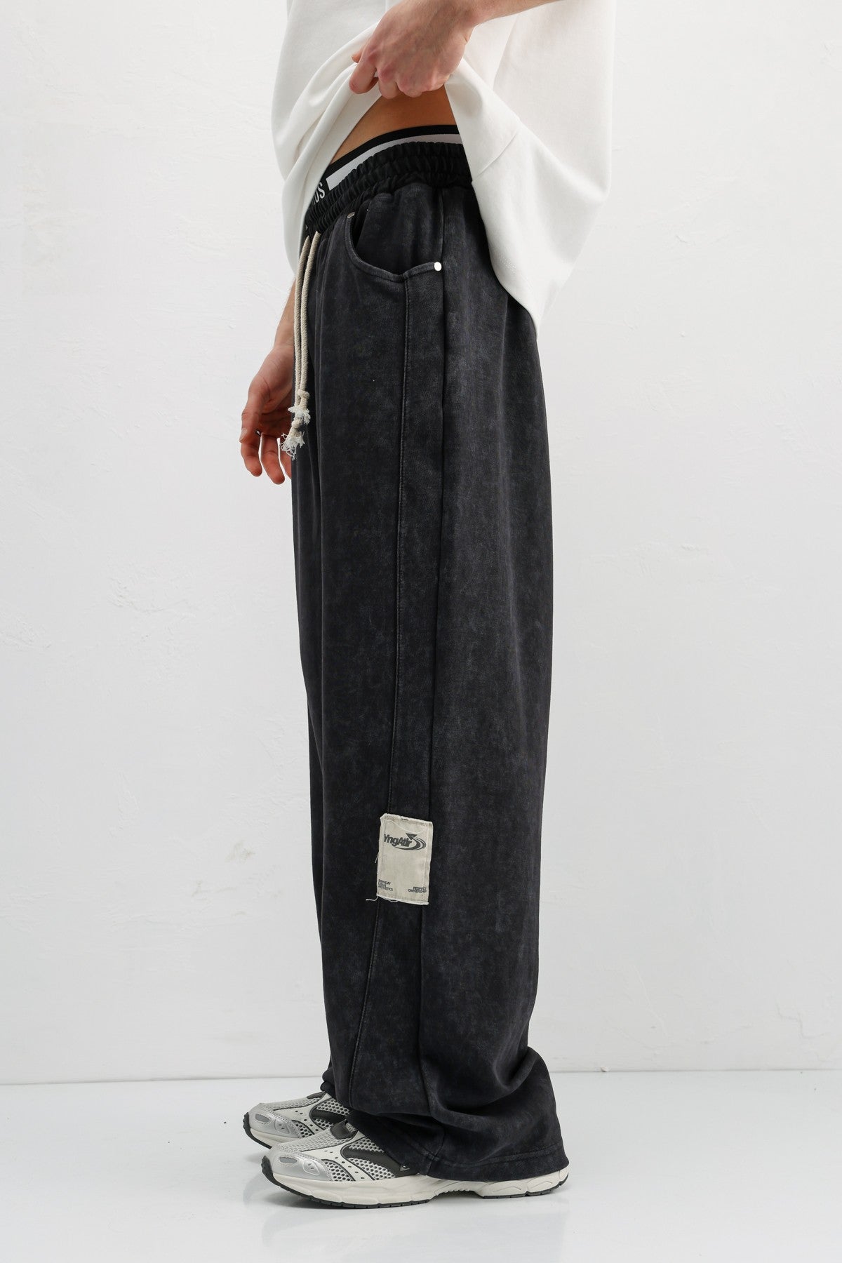 Baggy Fit Eşofman Alt V80-43