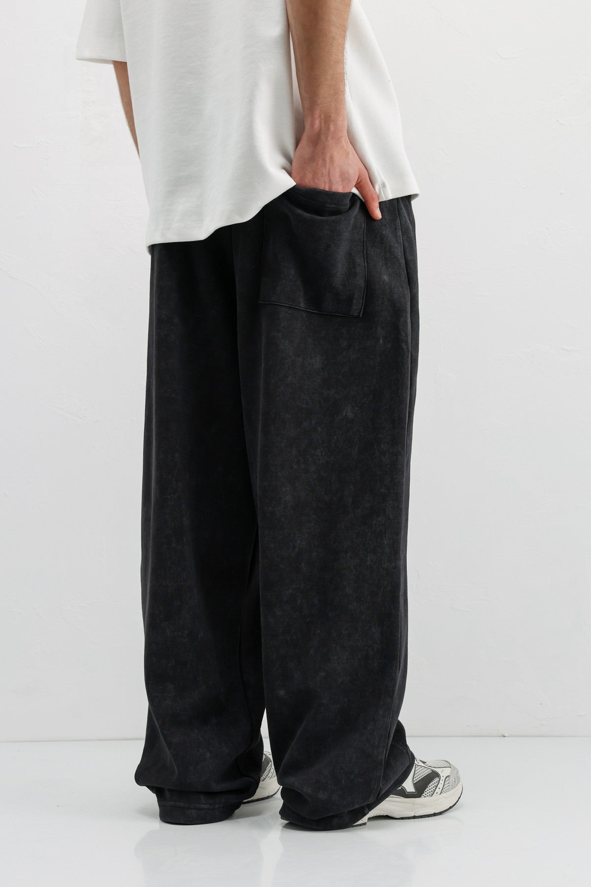 Baggy Fit Eşofman Alt V80-43