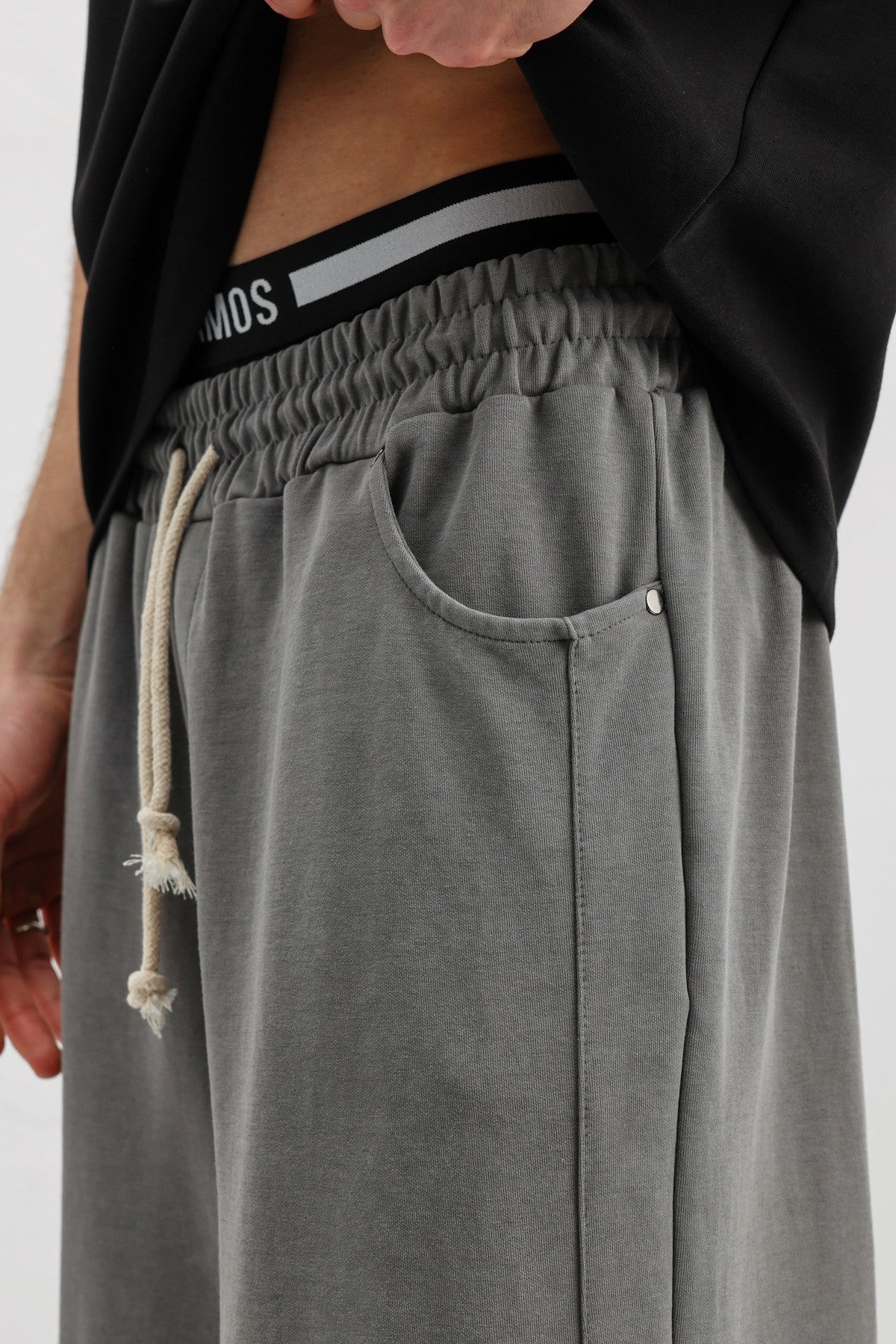 Baggy Fit Eşofman Alt V80-43