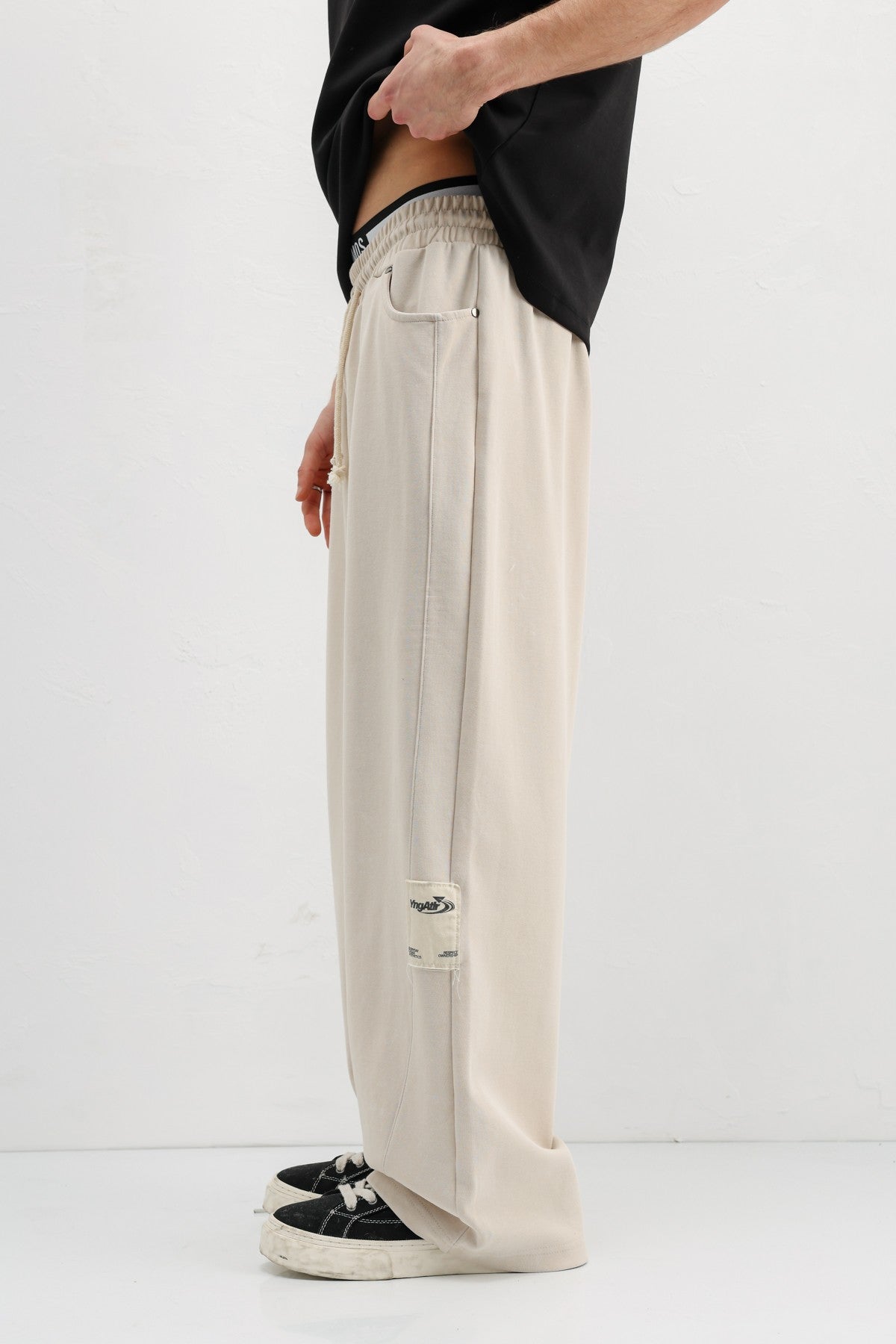 Baggy Fit Eşofman Alt V80-43