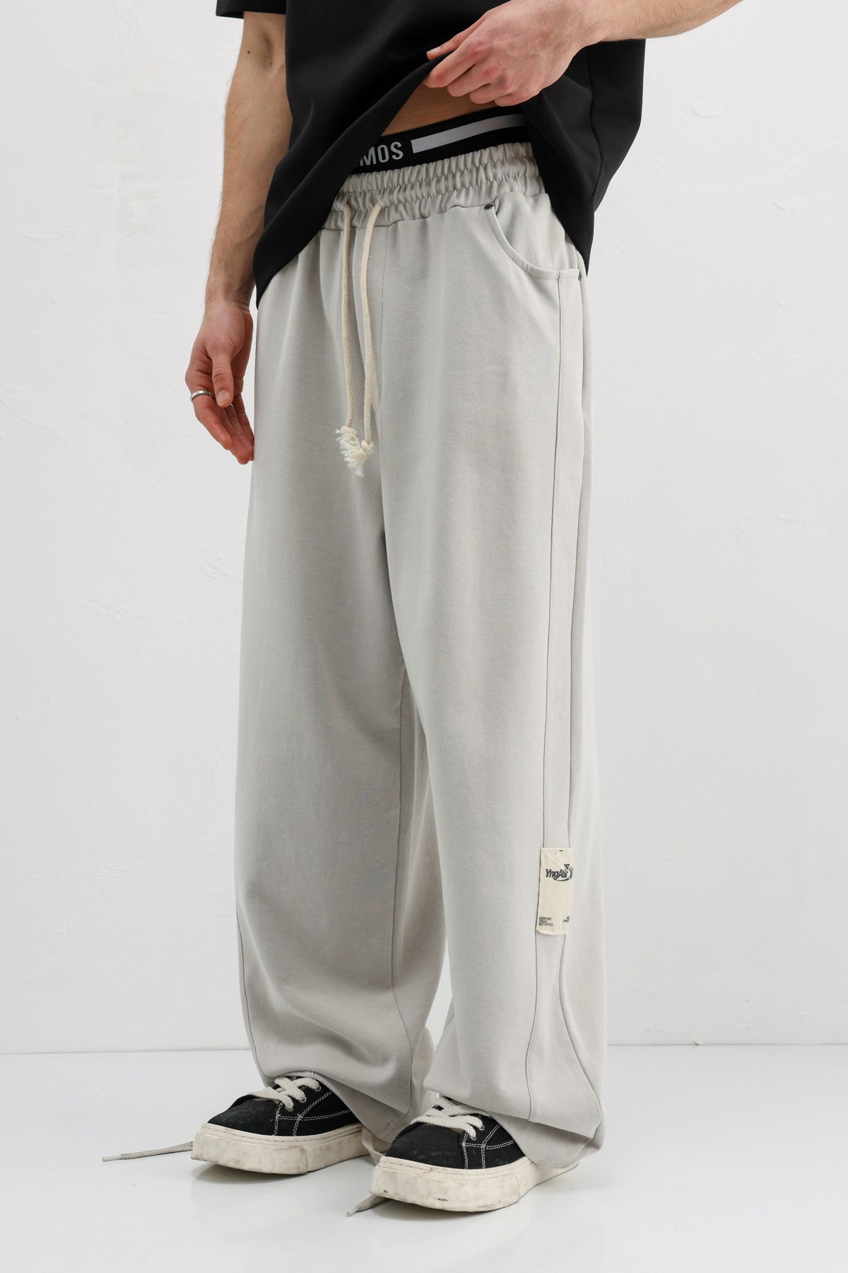 Baggy Fit Eşofman Alt V80-43