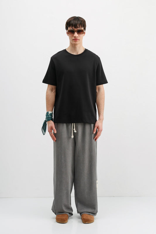 Baggy Fit Eşofman Alt V80-43