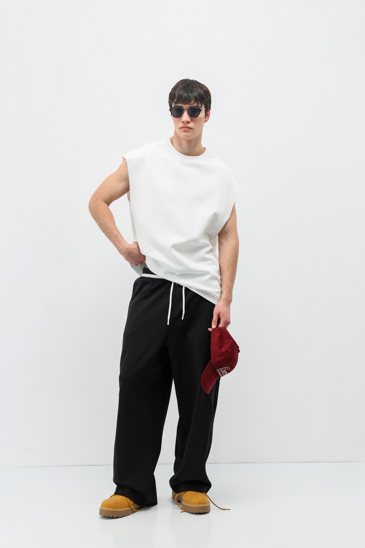 Bağcıklı Baggy Fit Eşofman Alt