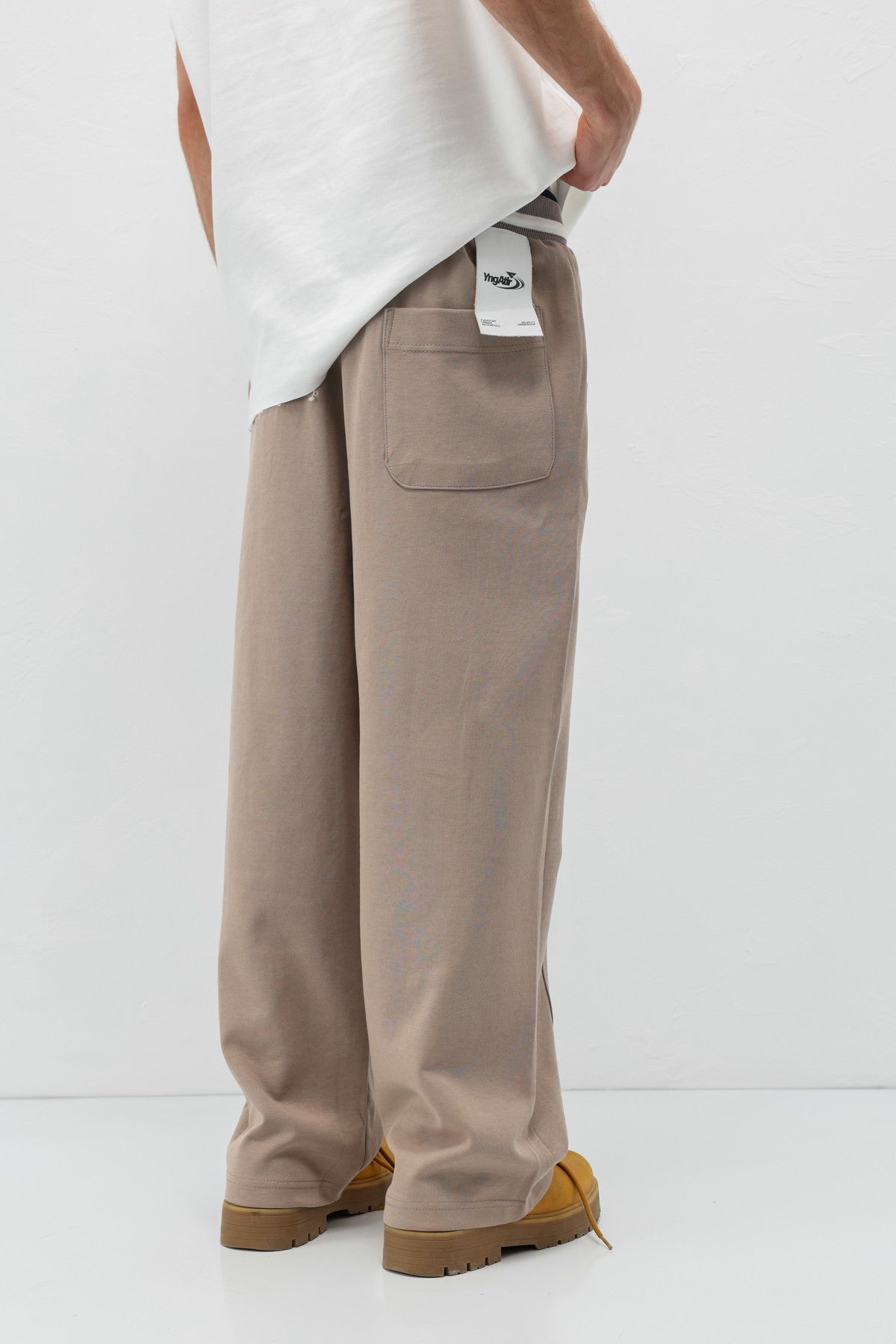 Bağcıklı Baggy Fit Eşofman Alt