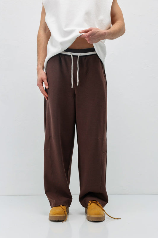 Bağcıklı Baggy Fit Eşofman Alt