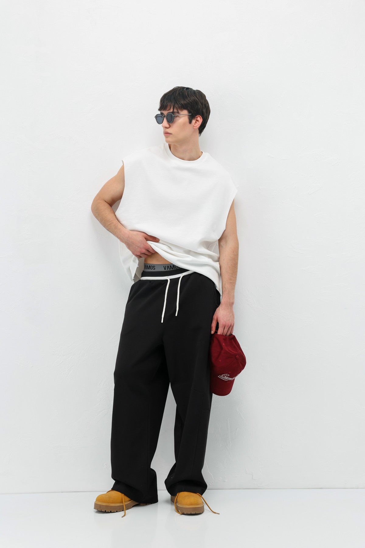 Bağcıklı Baggy Fit Eşofman Alt