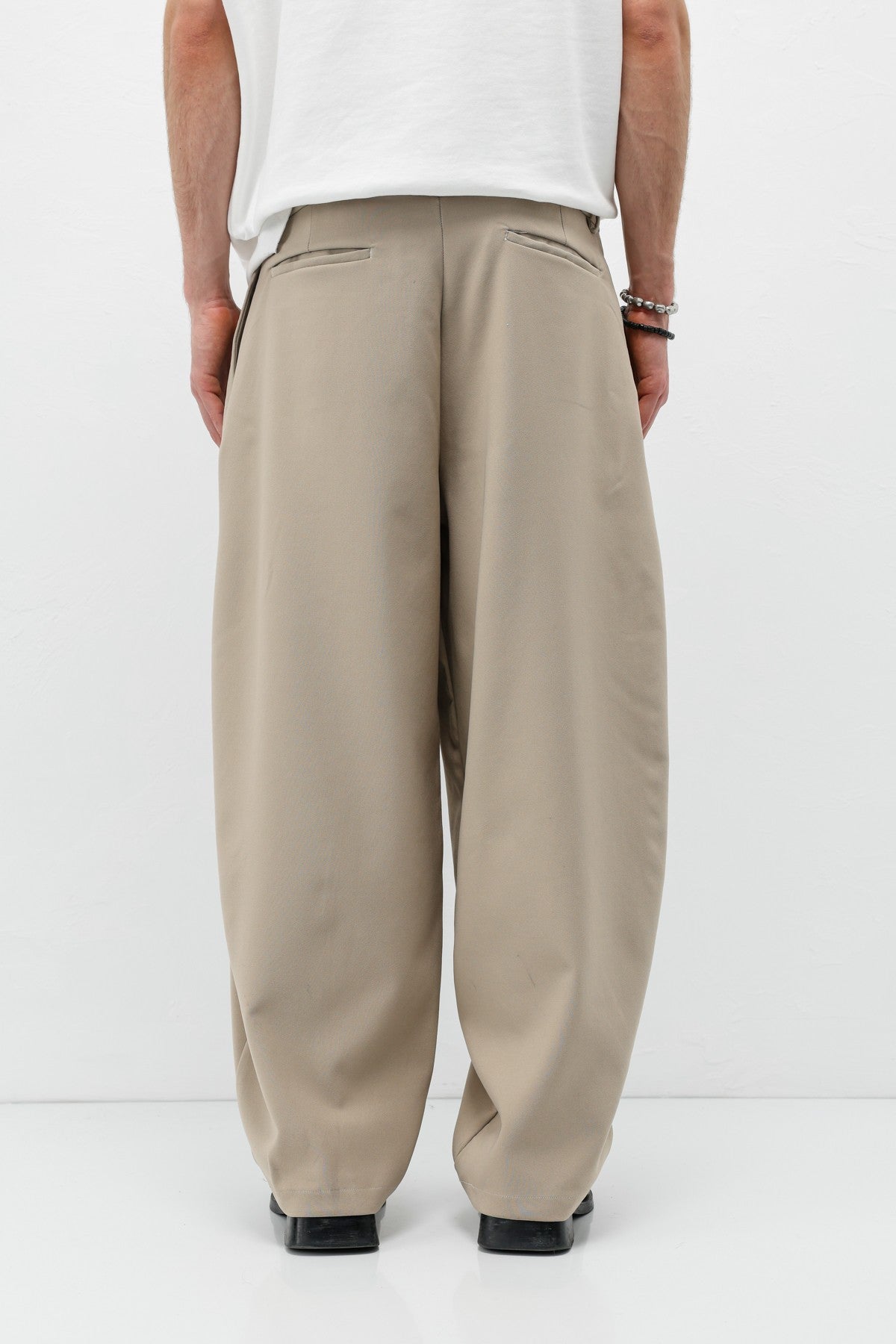 Barrel Fit Tailored Pantolon