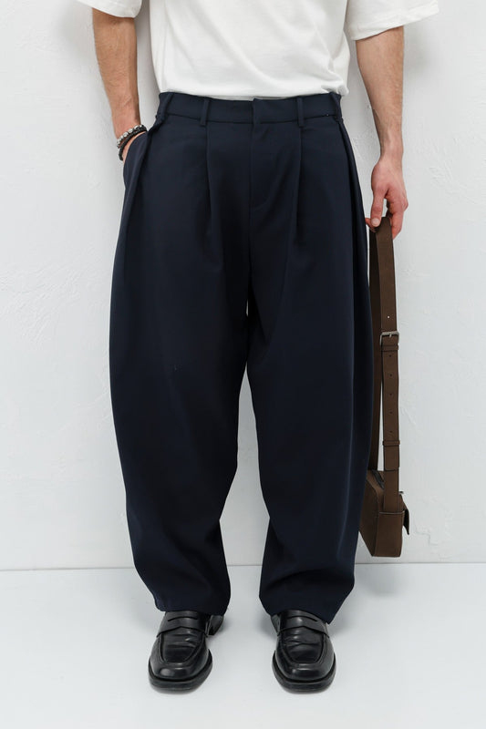 Barrel Fit Tailored Pantolon