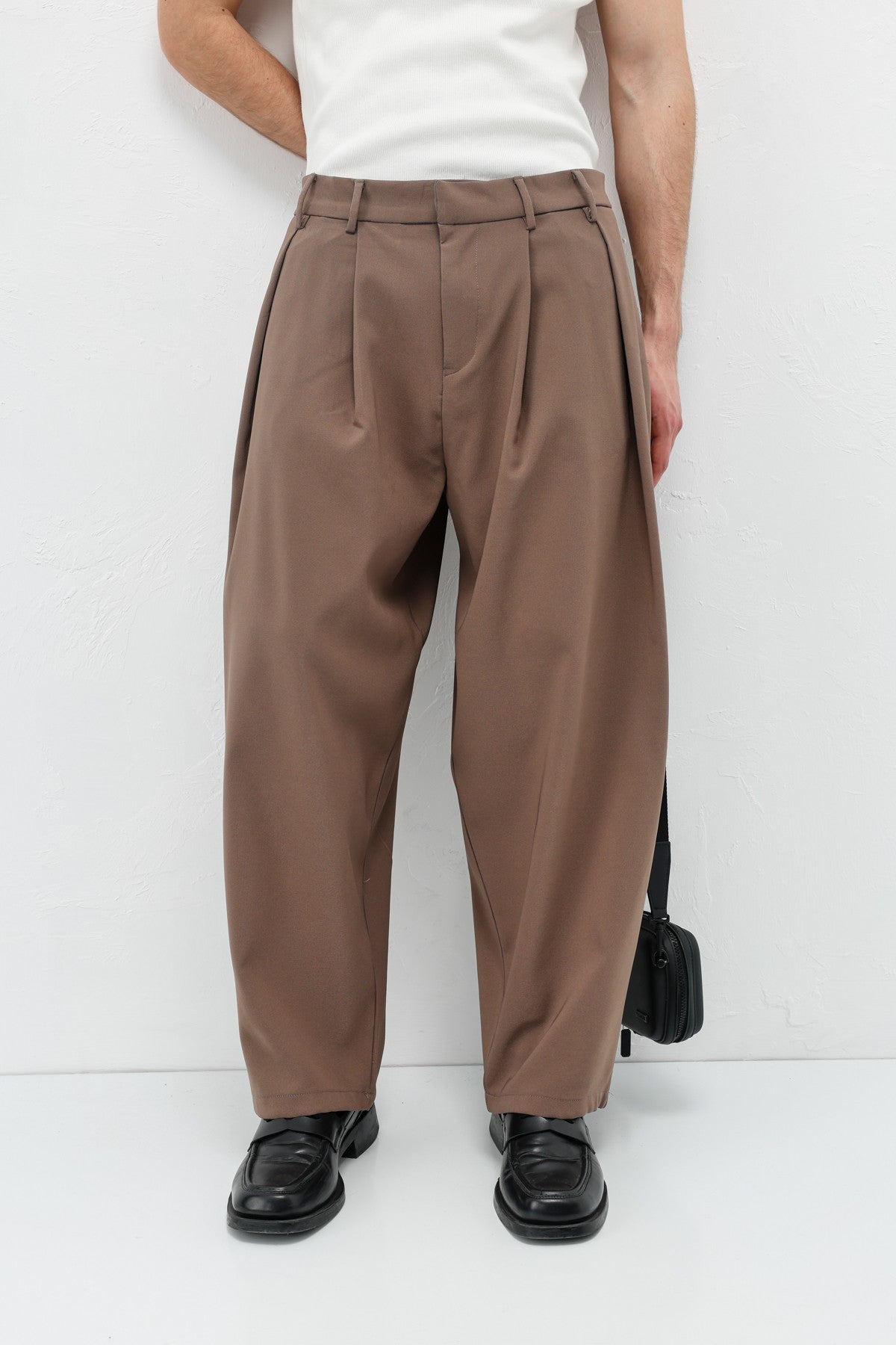 Barrel Fit Tailored Pantolon